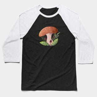 Mushroom Cottagecore Baseball T-Shirt